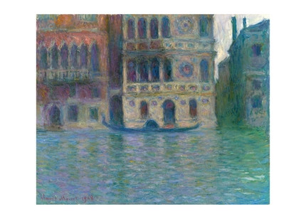 Листівка Claude Monet — Venice, Palazzo Dario, 1908