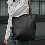 Стильна жіноча шкіряна сумка на кожен день, фото 9