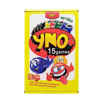 Карткова гра УНО+, MKZ0809, фото 1