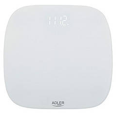 Ваги для підлоги електронні Adler AD 8176 до 180 кг білі (Niz13889)