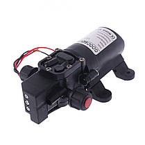 Насос водяний мембранний Good Pumps 12В 72Вт 130psi високого тиску, Black, фото 4