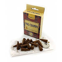 Nag Champa Premium Incense Cones (Наг Чампа) (Tulasi) Конуси