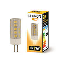 LED Лампа L-G4, 3W, G4, 4500K, 280Lm (11-16-04) Арт.38735 Lebron