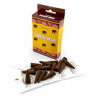 Sandalwood Incense Cones (Сандал)(Tulasi) Конусы