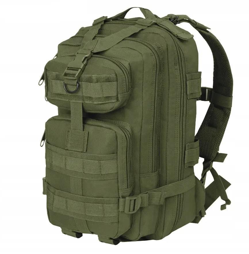 Рейдовий, надійний рюкзак для військового 39л Штурмовий рюкзак олива з Моллі