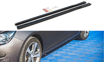 Пороги Peugeot 308 SW (17-21) тюнінг обвіс спідниця елерон