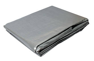 Тент 5х8 м 110 г/м² срібло