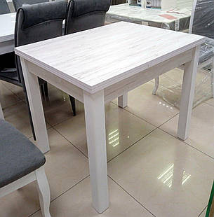 Стіл обідній Марсель Fusion Furniture, колір білий / Аляска, фото 1