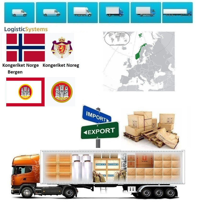 Вантажні перевезення з Бергена в Берген разом з Logistic Systems