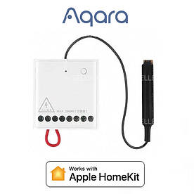 Двоканальний модуль реле Aqara Wireless Relay Controller (LLKZMK11LM) Контролер Apple HomeKit