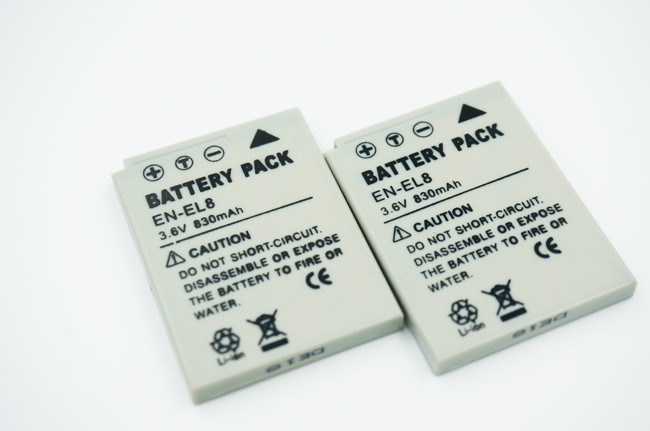 Акумулятор EN-EL8 - аналог для NIKON COOLPIX P1 P2 S1 S2 S3 S5 S6 S7 S7C S8 S9 S50 S50