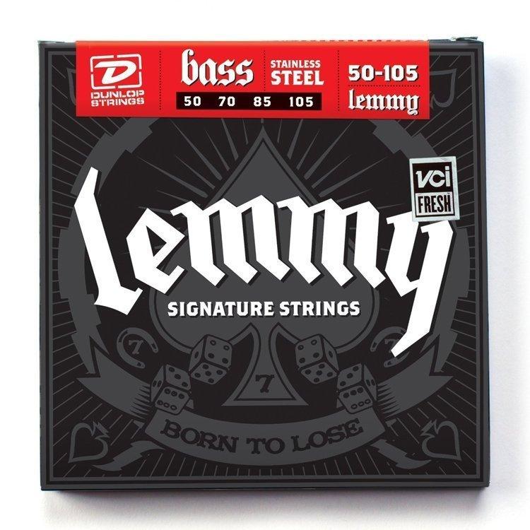 Струни для бас-гітари Dunlop LKS50105 Lemmy Signature