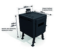 Піч X-Fire Extrim BANDERIVKA, фото 7