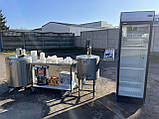 Лінія переробки молока 200л. Лінія виробництва сиру, масла, пастеризованого молока 200 літрів, фото 2