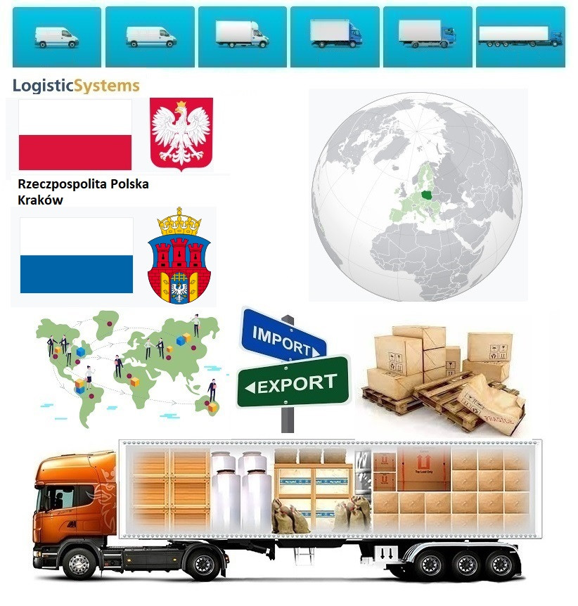Вантажні перевезення з Кракова в Краків разом з Logistic Systems