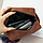 Косметичка чоловіча шкіряна Handy Cover HC0024 світло-коричнева велика, фото 4