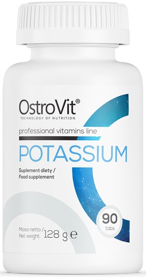 Вітаміни та мінерали OstroVit — Potassium (90 таблеток)