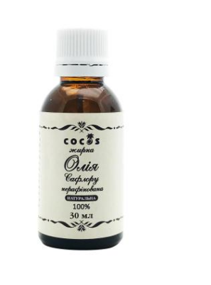 Олія Сафлорова нерафінована 30 ml