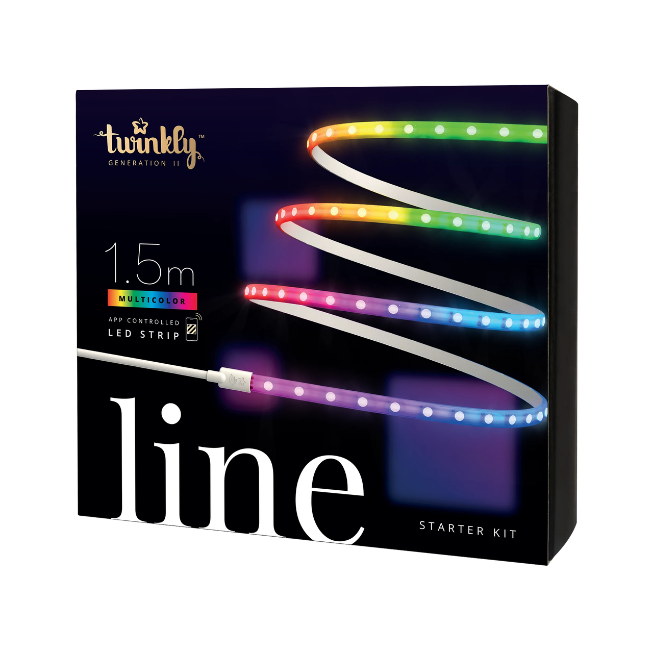 Світлодіодна стрічка Twinkly Line RGB 100 Apple Homekit – 1.5 метри