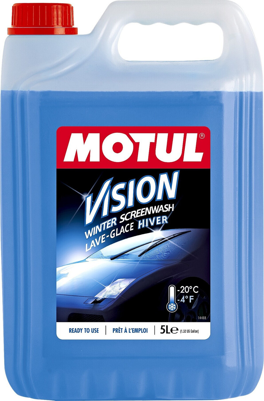 Омивач скла Motul Vision Winter c -20°C, 5л