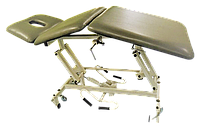 Стол массажный трёхсекционный с гидроподъёмом СМГ-3 Стол массажный трёхсекционный с електроподйомом