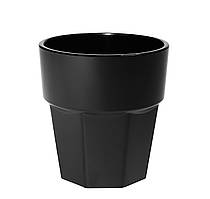 Стакан Граніт з полікарбонату чорний 250 мл