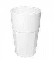 Стакан Граніт з полікарбонату білий 300 мл