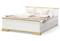 Кровать Мебель Сервис Ирис 160х200 см с ламелями Андерсон пайн + Дуб золотой (psg_UK-6415014) D3P2-2023