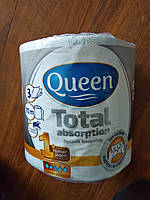 Паперовий рушник в рулоні 3-шаровий Queen Total 70 метрів