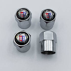 Захисні ковпачки на ніпеля BMW ALPINA (БМВ Альпіна) 4 шт Хром