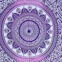Картина на ткани для медитации Мандала ясновидения (116х80 см)