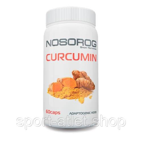 Натуральна добавка Nosorog Curcumin, 60 капсул, фото 1