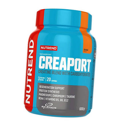 Креатин комплексний Nutrend Creaport 600 g апельсин, фото 3