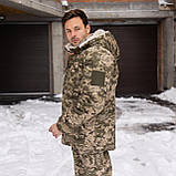 Куртка військова Grifon на хутрі Піксель ЗСУ, фото 3