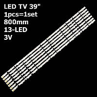 LED підсвітка Samsung TV 39" 800mm 3V 2013SVS39F REV1.9 L8/R5 D2GE-390SCA-R3, D2GE-390SCB-R3 1pcs=1set