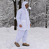 Маскувальний зимовий костюм Білий, фото 3