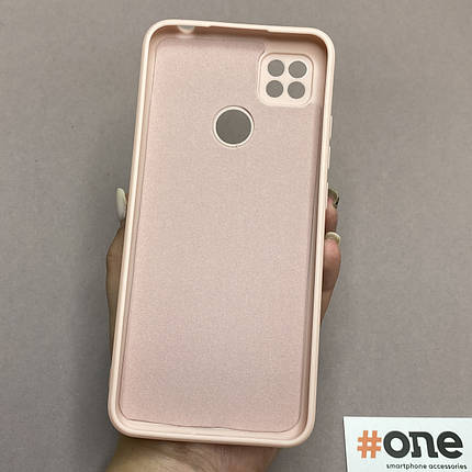 Чохол для Xiaomi Redmi 9C матовий із захистом для камери чохол на телефон сяомі редмі 9с бежевий CFH, фото 3