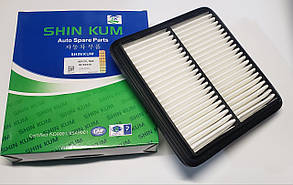 Фільтр повітряний Ланос Сенс SHIN KUM 96182220