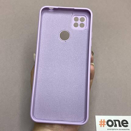 Чохол для Xiaomi Redmi 9C матовий із захистом для камери чохол на телефон сяомі редмі 9с бузковий CFH, фото 3