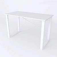 Письменный стол Ferrum-decor Драйв 750x1000x600 Белый металл ДСП Белый 16 мм (DRA015) z15-2024