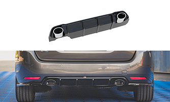 Дифузор Peugeot 308 SW (17-21) тюнінг обвіс спідниця елерон