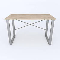 Письменный стол Ferrum-decor Драйв 750x1000x600 Серый металл ДСП Дуб Сонома 16 мм (DRA011) z15-2024