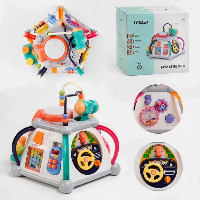 Мультибокс ТК 806 "TK Group", піраміда-логіка, звук, світло, фото 1