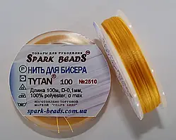 Нитка для бісеру TYTAN 100 №2510. Абрикосовий 100 м