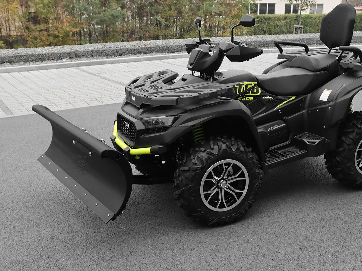 СНІГОВІДВАЛ SHARK ДЛЯ КВАДРОЦИКЛА 52"/132см ATV / UTV ЧОРНИЙ - фото 6 - id-p1715336370