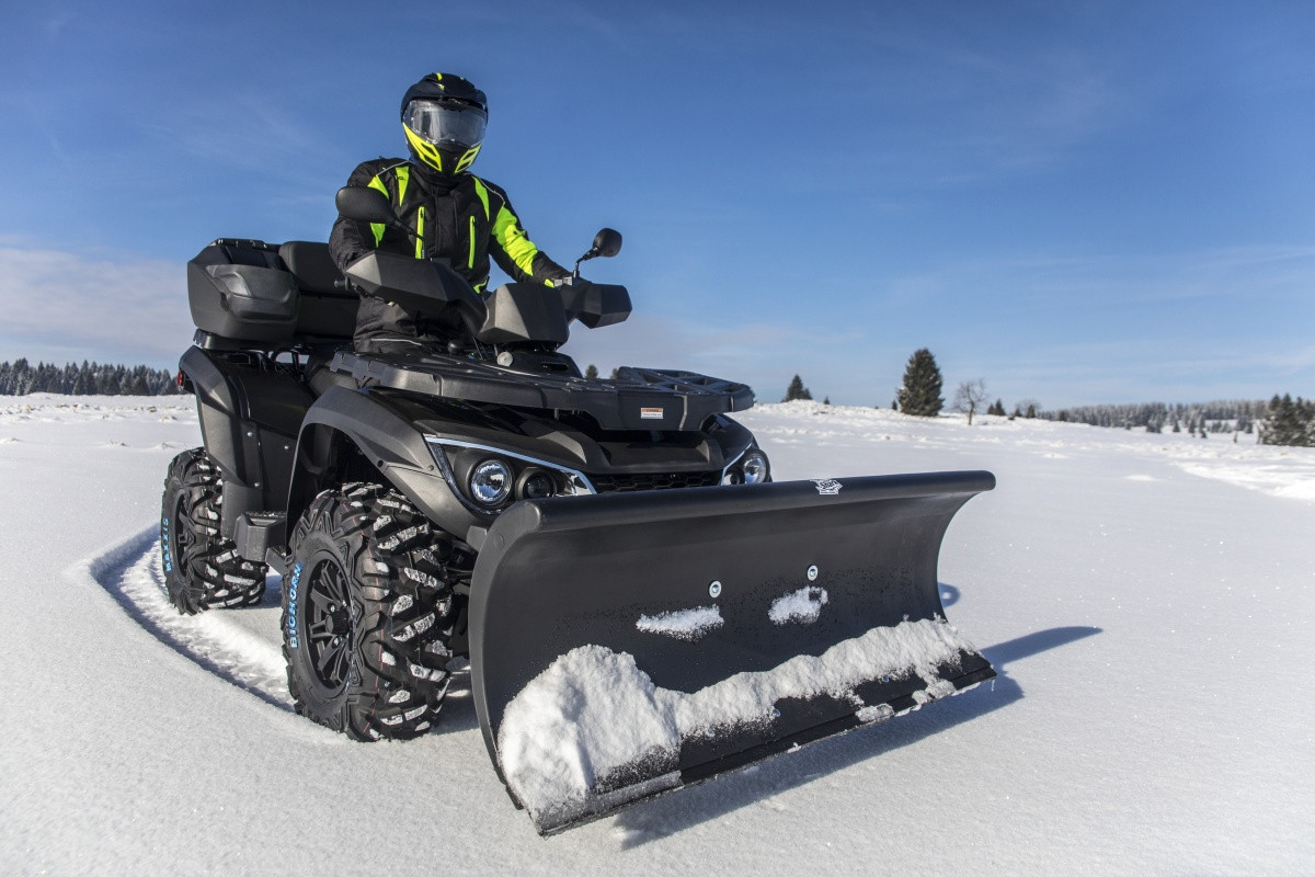 СНІГОВІДВАЛ SHARK ДЛЯ КВАДРОЦИКЛА 52"/132см ATV / UTV ЧОРНИЙ - фото 4 - id-p1715336370