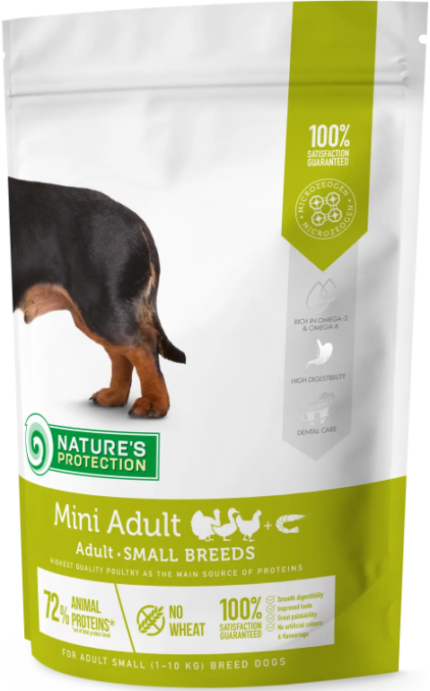 Сухий корм для дорослих собак малих порід Mini Adult Small Breeds 500г