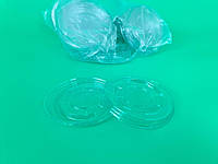 Крышка плоская для стакана (320,420,) Андрес (50 шт) одноразовая пластиковая