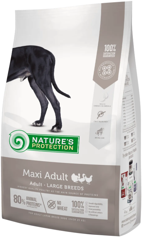 Сухий корм для дорослих собак великих порід Maxi Adult Large Breeds 4 кг