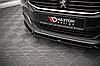 Сплітер Peugeot 508 GT (14-18) тюнінг обвіс губа спідниця елерон (V1), фото 4